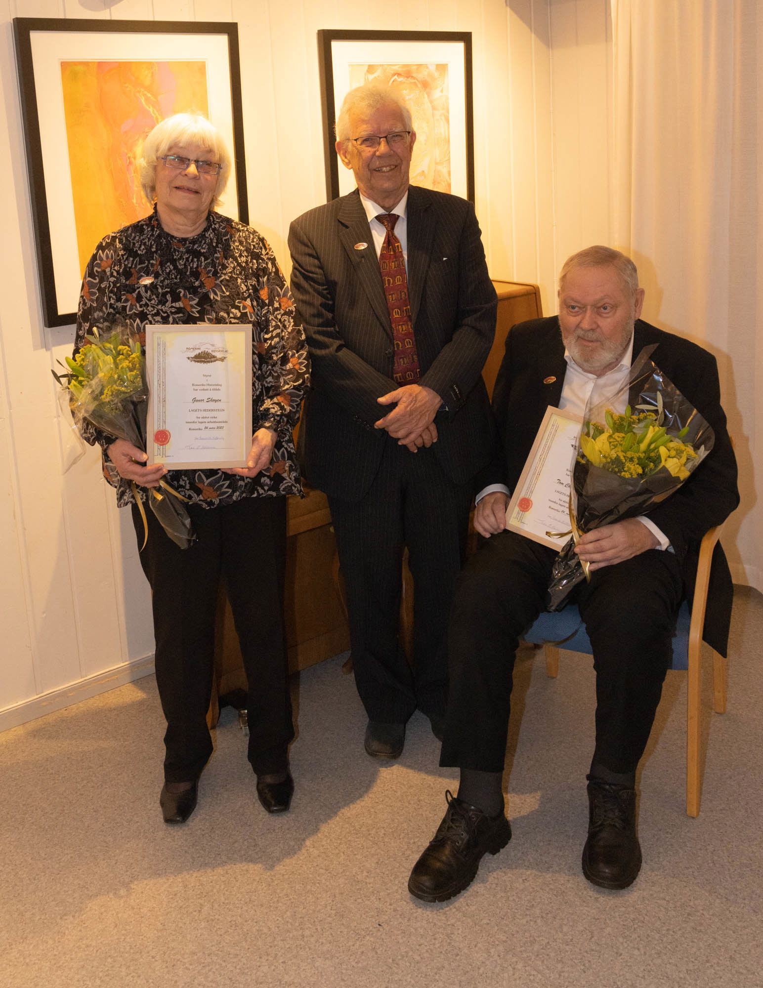 70 års jubileum fredag 24. mars. 